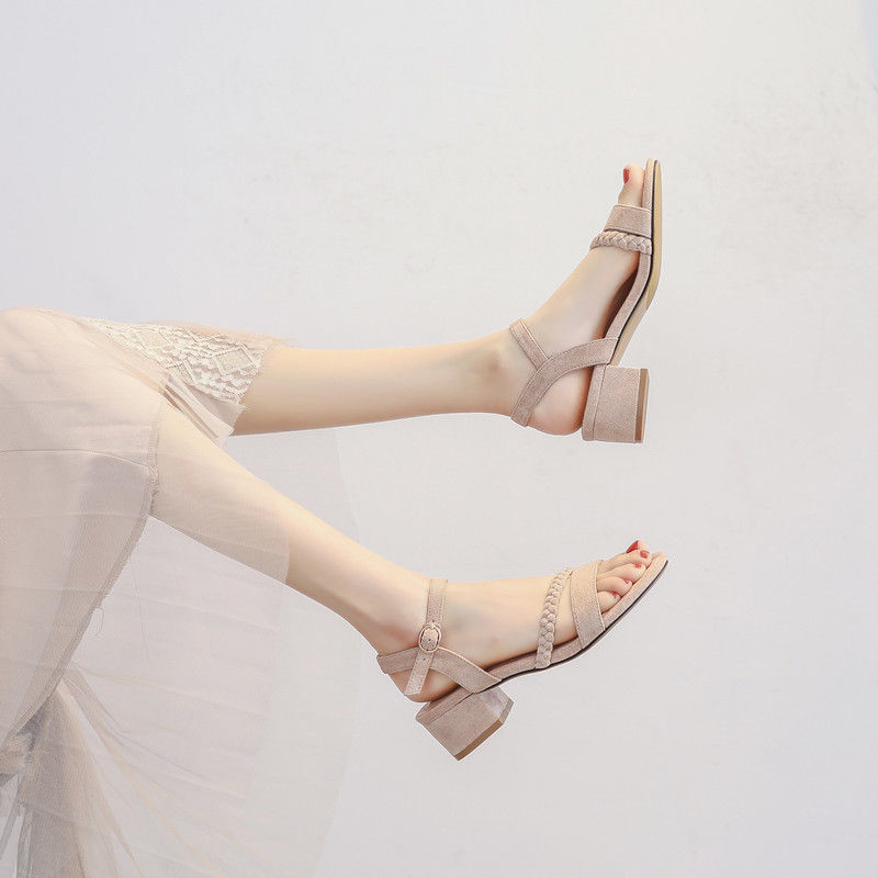 Sandales à Talons Aiguilles – Élégance Minimaliste Version Coréenne